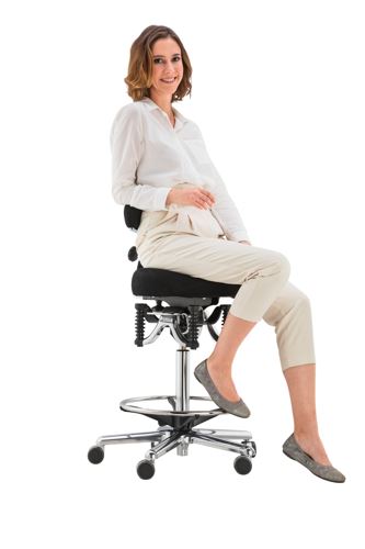Steh Sitz Stühle Bioswing Boogie Steh Sitz Stühle Bioswing Boogie weiß Modell