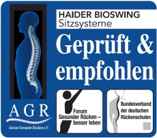 AGR geprüfte Bürostühle Haider Bioswing Göttingen